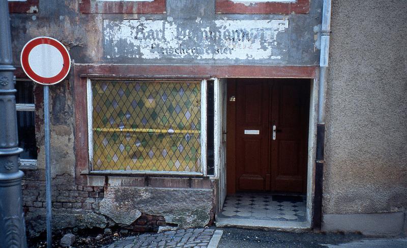 Leisnig, 30.3.1997 (2).jpg - Foto W. Bergmeyer; Karl Schumann, Fleischermeister